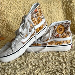 Vans Trippy Floral SK8-HI High-Top Sneakers